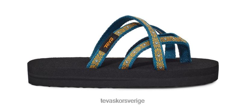 lowahu Teva NPL0DZ237 Skodon blomväv blå korall