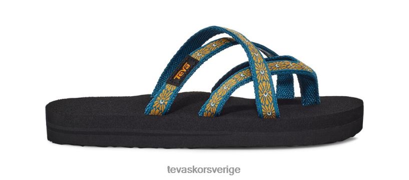 lowahu Teva NPL0DZ270 Skodon blomväv blå korall