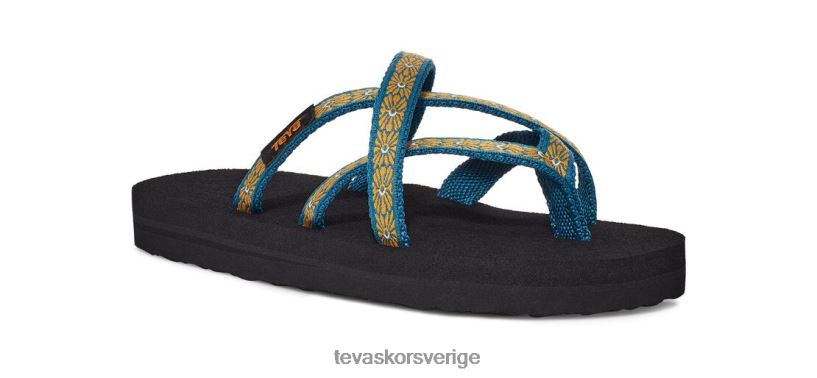 lowahu Teva NPL0DZ270 Skodon blomväv blå korall