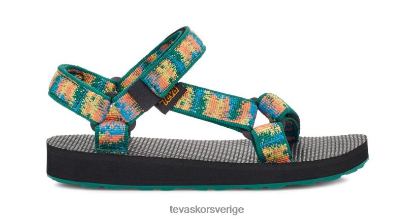 original universal Teva NPL0DZ273 Skodon iriserande mandarin kadmiumgrön