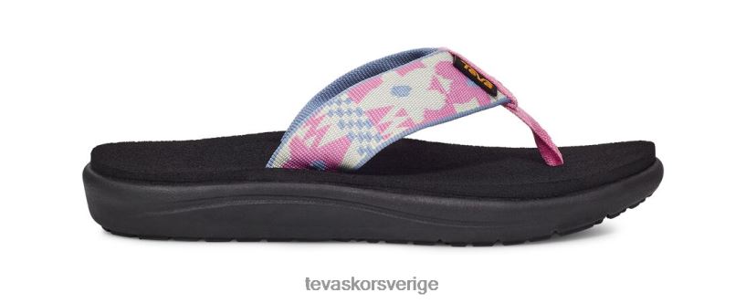 voya flip Teva NPL0DZ288 Skodon djärv blommig rosebloom
