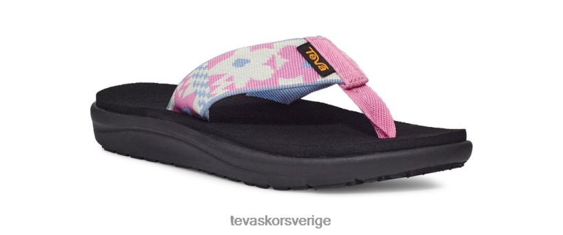 voya flip Teva NPL0DZ288 Skodon djärv blommig rosebloom