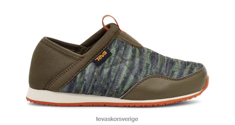 kom ihåg tie-dye Teva NPL0DZ291 Skodon sorbet mörk oliv
