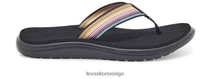 voya flip Teva NPL0DZ190 Skodon antigut svart multi