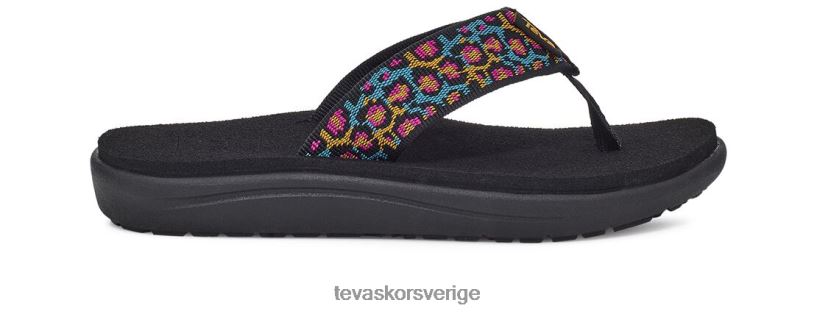 voya flip Teva NPL0DZ478 Skodon dorinda svart multi