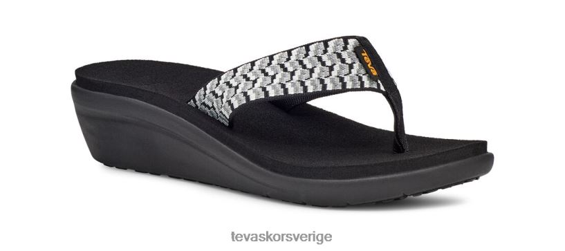 voya kil Teva NPL0DZ236 Skodon måla spår svart-vita