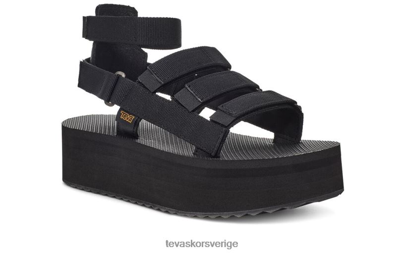flatform mevia Teva NPL0DZ133 Skodon svart