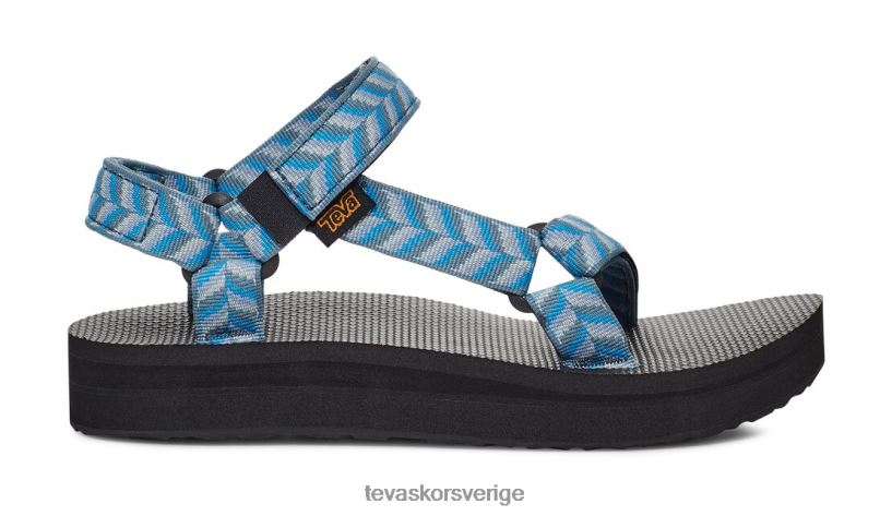mellanform universell Teva NPL0DZ394 Skodon retro geometrisk blå