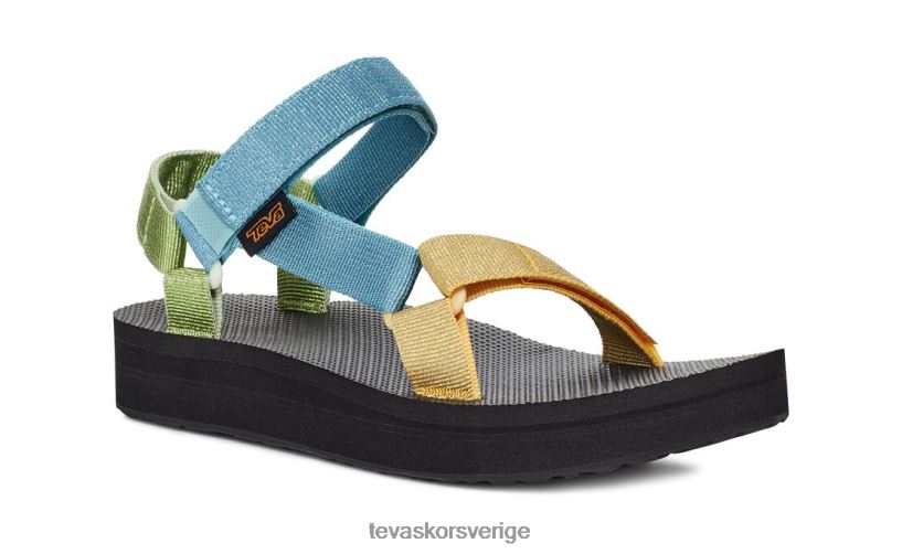 mellanform universell Teva NPL0DZ395 Skodon metallic blå multi