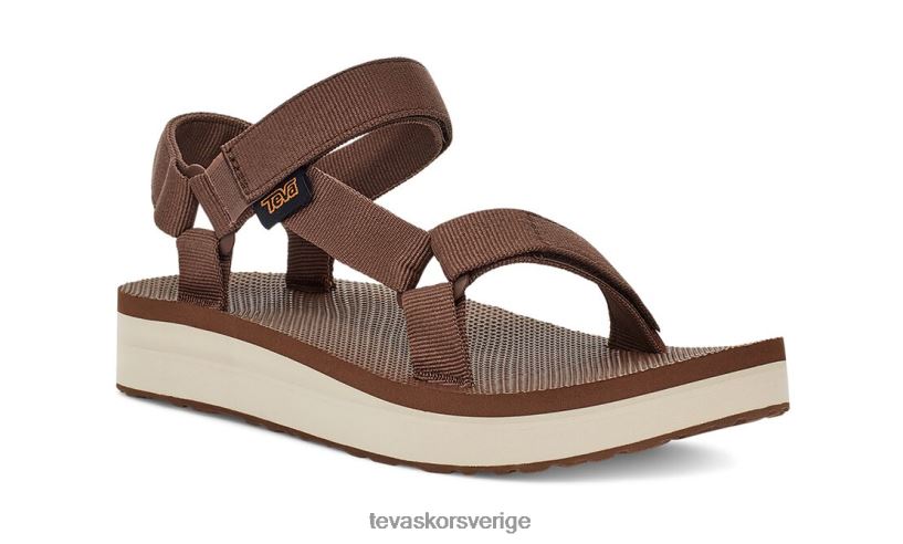 mellanform universell Teva NPL0DZ398 Skodon brun-björk