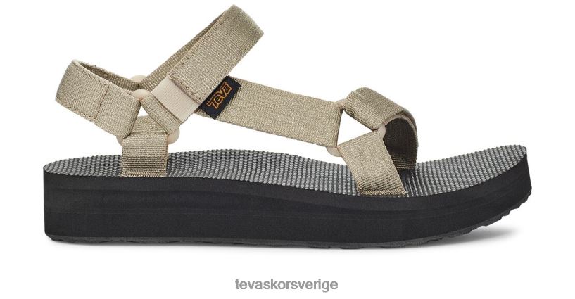 mellanform universell Teva NPL0DZ399 Skodon metallisk champagne