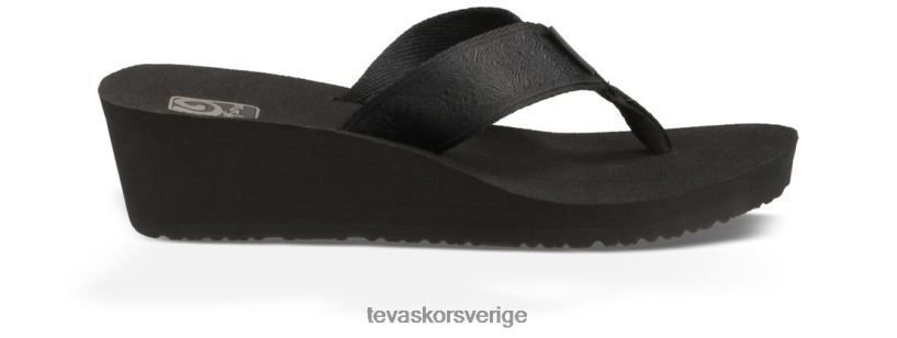 mush mandalyn wedge 2 Teva NPL0DZ113 Skodon motiv svart ut