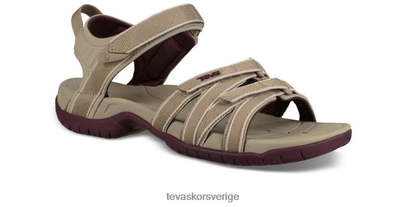 tirra Teva NPL0DZ375 Skodon valley plaza taupe-vingårdsvin