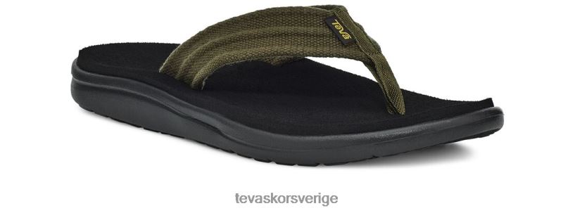 voya canvas flip Teva NPL0DZ437 Skodon mörk oliv