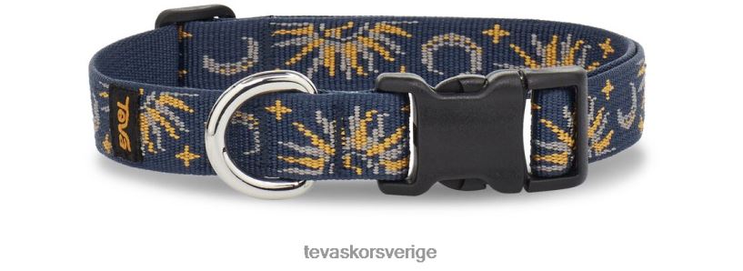 hundhalsband 19mm Teva NPL0DZ76 hundhalsband sol och måne insignier blå