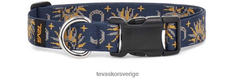 hundhalsband 25mm Teva NPL0DZ77 hundhalsband sol och måne insignier blå